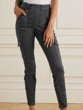 Spanx Stretch Twill Cargo Pants - M